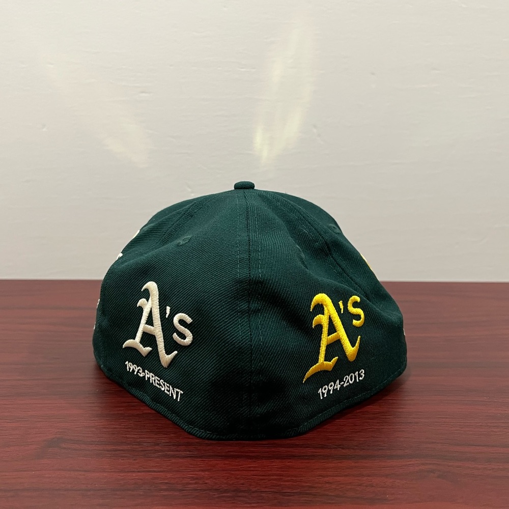 New Era, 59Fifty Fitted Hat, Logo Progression, Oakland Athletics - Picture 9 of 15